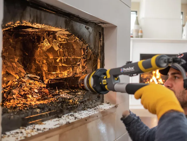 Professional chimney cleaning by Seymour Chimney Sweep in Seymour, CT