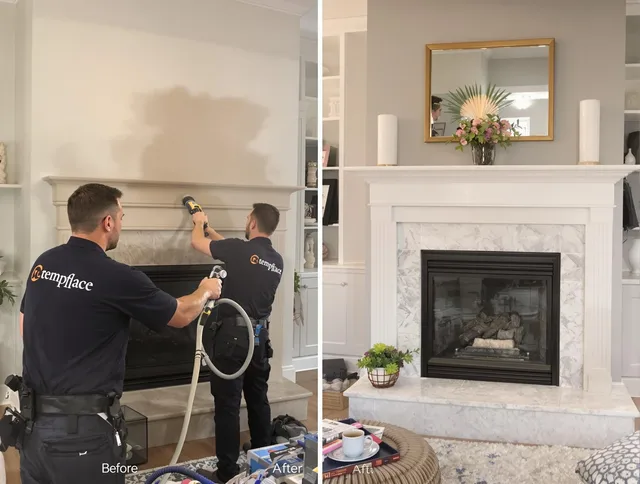 Professional soot removal by Seymour Chimney Sweep team in Seymour, CT
